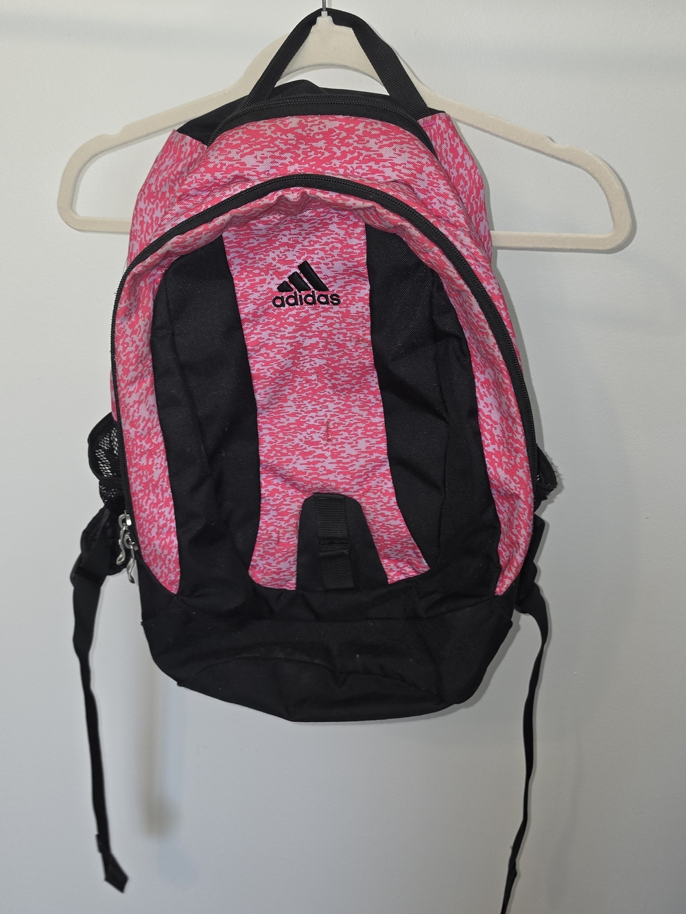Adidas Pink and Black Women's Backpack